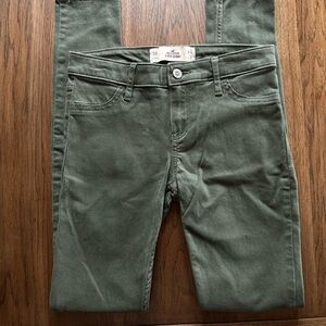 Olive Green Women's Jeans